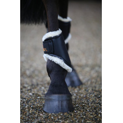 Guêtres fermées Cuir postérieurs courtes Kentucky Noir Guêtres fermées Cuir postérieurs courtes Kentucky Noir