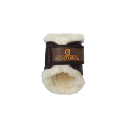 Guêtres fermées Cuir postérieurs courtes Kentucky Marron