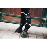 Gesloten voorste Solimbra beenbeschermers Kentucky Zwart Gesloten voorste Solimbra beenbeschermers Kentucky Zwart