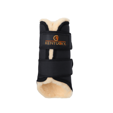 Gesloten voorste Solimbra beenbeschermers Kentucky Zwart