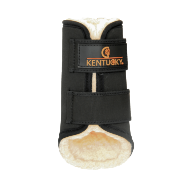 Gesloten achterbeenbeschermers Solimbra Kentucky Zwart