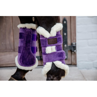 Gesloten peesbeschermers Velvet Contrast Kentucky