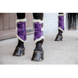 Guêtres fermées Velvet Contrast Kentucky Mauve royal Violet