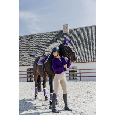 Guêtres fermées Velvet Contrast Kentucky Mauve royal Violet