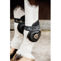 Elastische kogelbeschermers Moonboots Kentucky Zwart Elastische kogelbeschermers Moonboots Kentucky Zwart