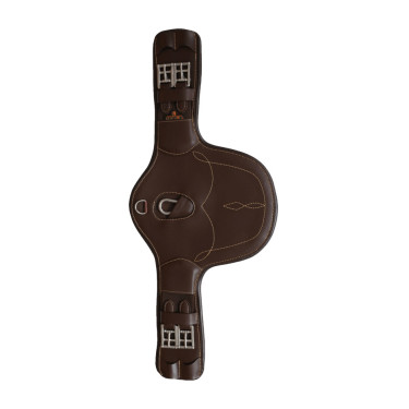 Sangle bavette courte Kentucky Marron