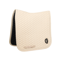 Tapis de selle Plaited Dressage Kentucky Beige