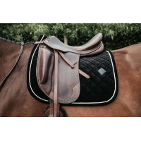 Zadeldek Corduroy dressuur Kentucky Zwart