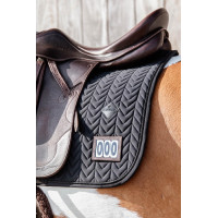 Zadeldek Fishbone Competitie dressuur Kentucky Zwart Zadeldek Fishbone Competitie dressuur Kentucky Zwart