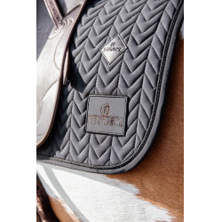 Zadeldek Fishbone Competitie dressuur Kentucky Zwart Zadeldek Fishbone Competitie dressuur Kentucky Zwart