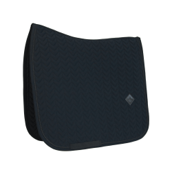 Tapis de selle Fishbone dressage Kentucky Noir Tapis de selle Fishbone dressage Kentucky Noir