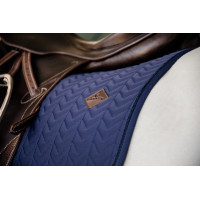 Tapis de selle Fishbone dressage Kentucky Marine Bleu marine
