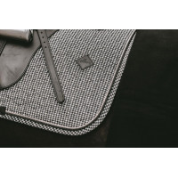 Tapis de selle Pied-de-poule dressage Kentucky Noir Tapis de selle Pied-de-poule dressage Kentucky Noir
