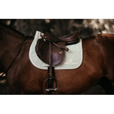 Tapis de selle Color Edition Leather jumping Kentucky Menthe Vert