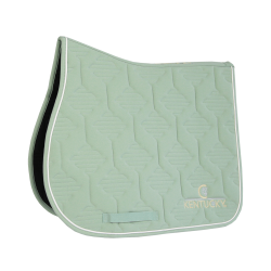 Zadeldek Color Edition Leather jumping Kentucky Munt Groen
