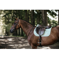 Zadeldek Color Edition Leather jumping Kentucky Munt Groen