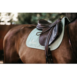 Tapis de selle Color Edition Leather jumping Kentucky Menthe Vert