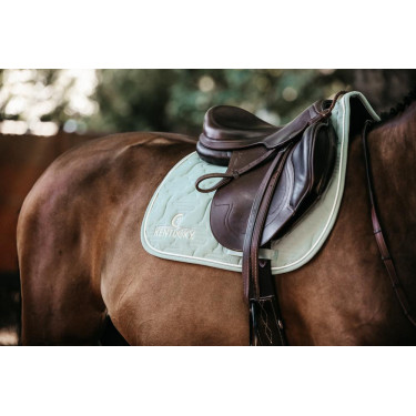 Zadeldek Color Edition Leather jumping Kentucky Munt Groen