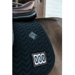 Zadeldoek Fishbone Competitie springen Kentucky Zwart Zadeldoek Fishbone Competitie springen Kentucky Zwart