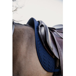 Tapis de selle Fishbone Compétition jumping Kentucky Marine Bleu marine