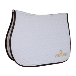 Tapis de selle jumping Kentucky Blanc