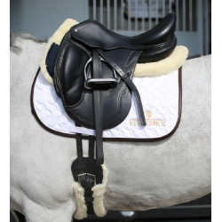 Tapis de selle jumping Kentucky Blanc