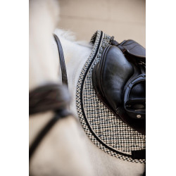 Tapis de selle Pied-de-poule jumping Kentucky Marron Tapis de selle Pied-de-poule jumping Kentucky Marron