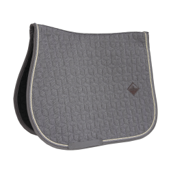 Tapis de selle Wool jumping Kentucky Gris
