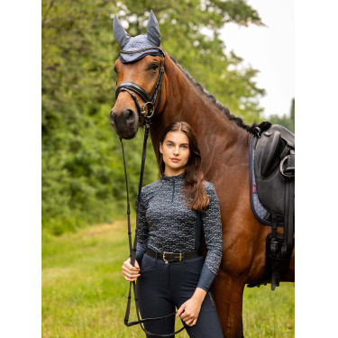 LeMieux Classic oornetje Blauwe gaai LeMieux Classic oornetje Blauwe gaai
