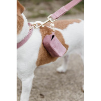 Sac à crottes Carré Velvet Kentucky Vieux rose