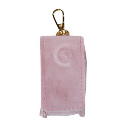 Sac à crottes Carré Velvet Kentucky Vieux rose