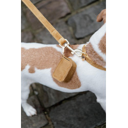 Poepzakje Carré Velvet Kentucky Mosterdkleurig Geel