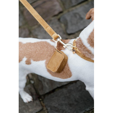 Poepzakje Carré Velvet Kentucky Mosterdkleurig Geel