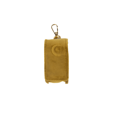 Poepzakje Carré Velvet Kentucky Mosterdkleurig Geel