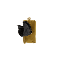 Poepzakje Carré Velvet Kentucky Mosterdkleurig Geel