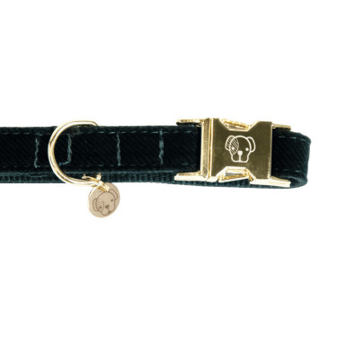 Collier pour chien Corduroy Kentucky Vert sapin Collier pour chien Corduroy Kentucky Vert sapin
