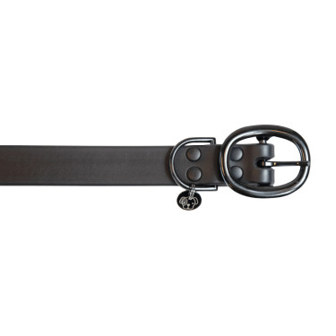 Halsband voor honden Soft Rubber Kentucky Zwart