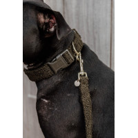 Halsband voor honden Teddy Fleece Kentucky Donkergroen