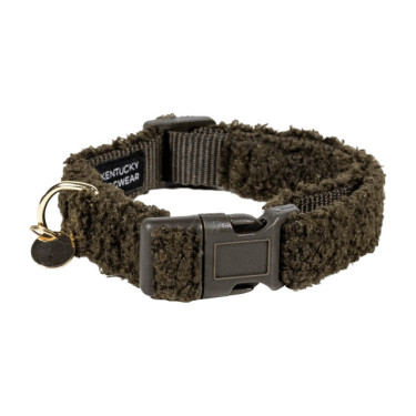 Halsband voor honden Teddy Fleece Kentucky Donkergroen