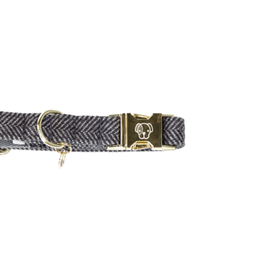 Hondenhalsband Wool Kentucky Grijs Hondenhalsband Wool Kentucky Grijs