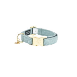 Collier pour chien Wool Kentucky Bleu clair