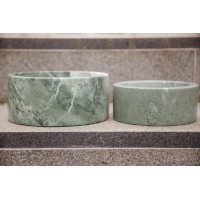 Gamelle pour chien Marbre Kentucky Blanc