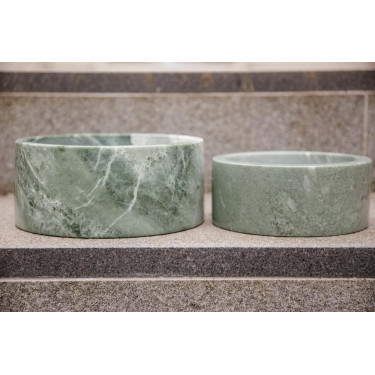 Gamelle pour chien Marbre Kentucky Vert sapin