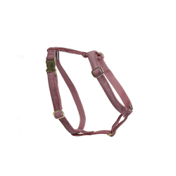 Harnais pour chien Velvet Loop Kentucky Vieux rose