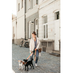 Laisse pour chien Jacquard Kentucky Neon orange Laisse pour chien Jacquard Kentucky Neon orange