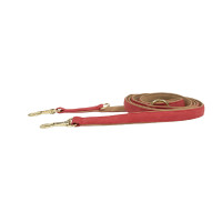 Halsband voor hond Vegan Leather Kentucky Rood