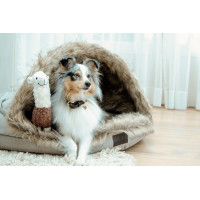 Lit pour chien Igloo Kentucky Brun