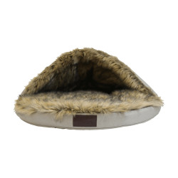 Hondenbed Igloo Kentucky Bruin Hondenbed Igloo Kentucky Bruin