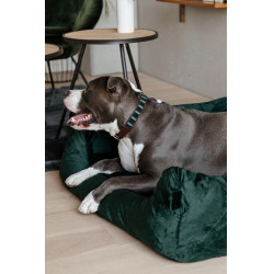Lit pour chien Velvet Kentucky Vert sapin
