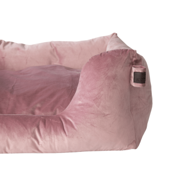 Lit pour chien Velvet Kentucky Vieux rose